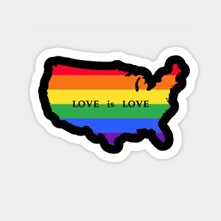 Love is Love  Pride T Shirt LGBT Vintage Pride Quality Sticker